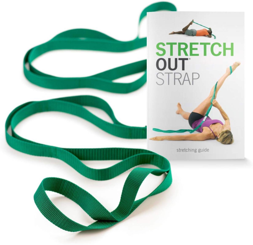 Green Stretch out strap and stretch book